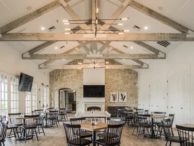 Renovated Bridlewood Golf Club dining room