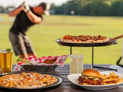 Westridge Food Overlooking Golf Course